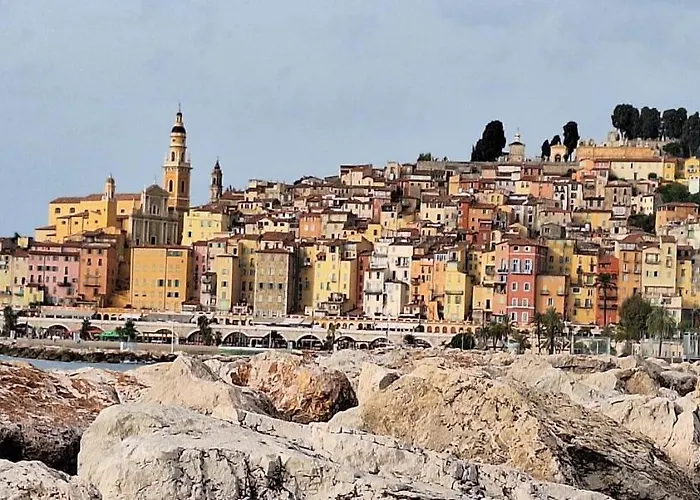 Apartmán Lumineux Avec Parking Proche Monaco, Nice, Et Gare Menton